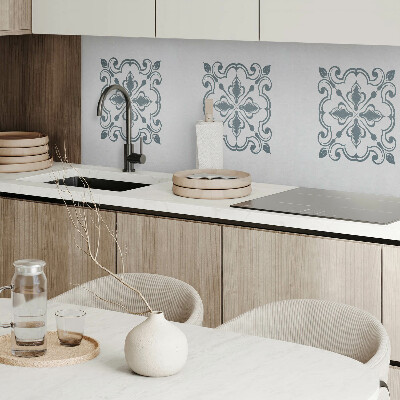 Obdélníkový panel na zeď Roślinny ornamentowy wzór