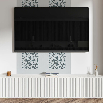Obdélníkový panel na zeď Roślinny ornamentowy wzór