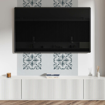Obdélníkový panel na zeď Roślinny ornamentowy wzór