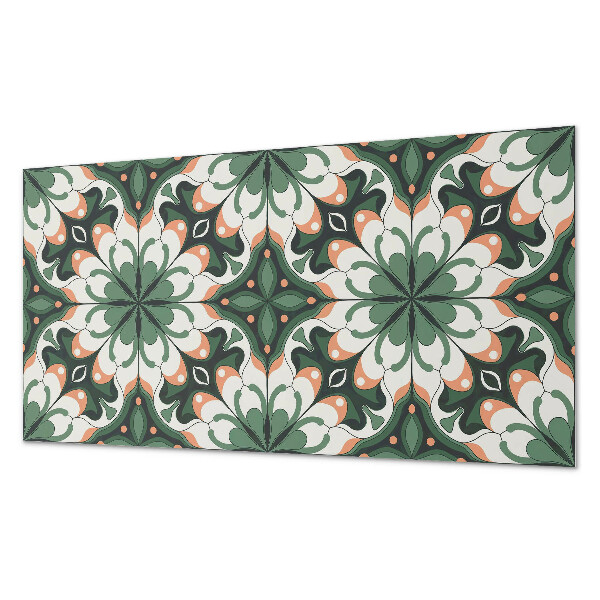 Obdélníkový nástěnný panel Elegancki motyw roślinny