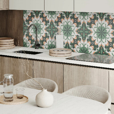 Obdélníkový nástěnný panel Elegancki motyw roślinny