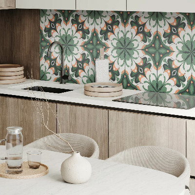 Obdélníkový nástěnný panel Elegancki motyw roślinny