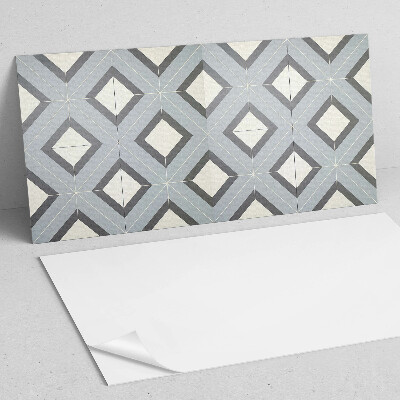 Obdélníkový nástěnný panel Pastelowa geometria