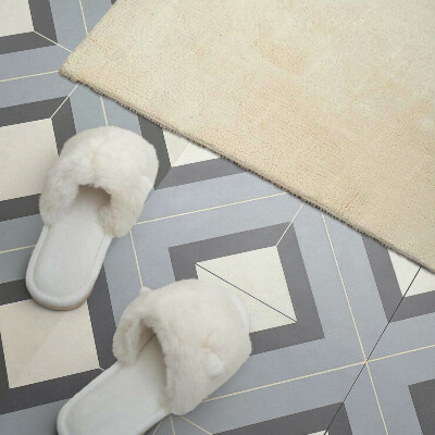 Obdélníkový nástěnný panel Pastelowa geometria