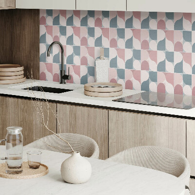 Obdélníkový obkladový panel Wzór geometryczny w stylu abstrakcyjnym