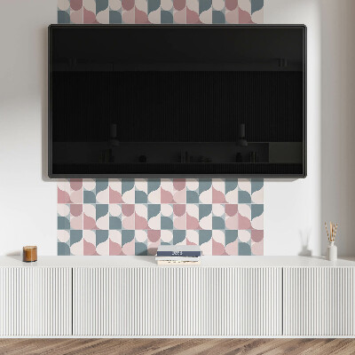 Obdélníkový obkladový panel Wzór geometryczny w stylu abstrakcyjnym