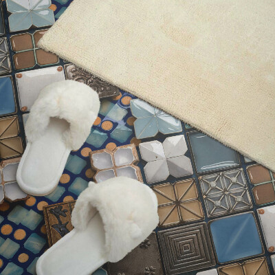 Obdélníkový panel na zeď Ceramiczne motywy płytek