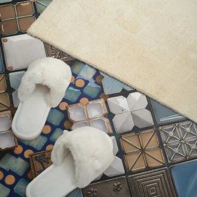 Obdélníkový panel na zeď Ceramiczne motywy płytek