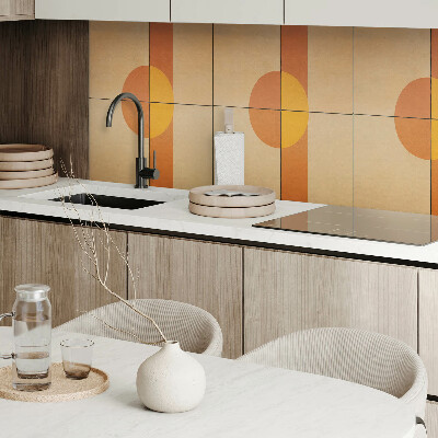 Obdélníkový obkladový panel Nowoczesny motyw kształtów geometrycznych