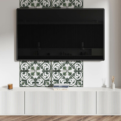Obdélníkový panel na zeď Roślinne ornamenty w pięknym zestawieniu