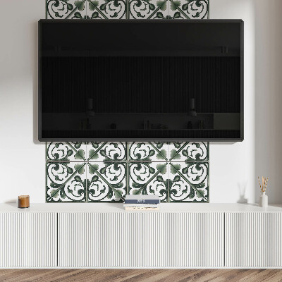 Obdélníkový panel na zeď Roślinne ornamenty w pięknym zestawieniu