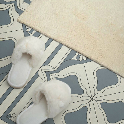 Obdélníkový nástěnný panel Kwiatowy motyw na ceramice