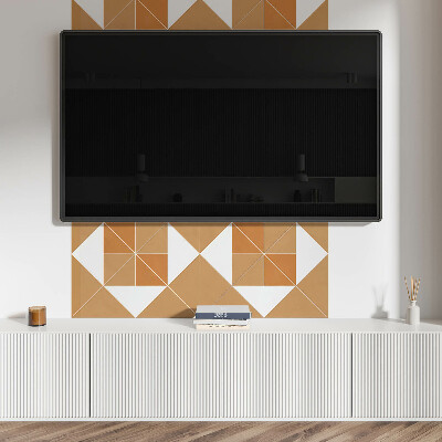 Obdélníkový panel na zeď Abstrakcyjna geometria w kolorach