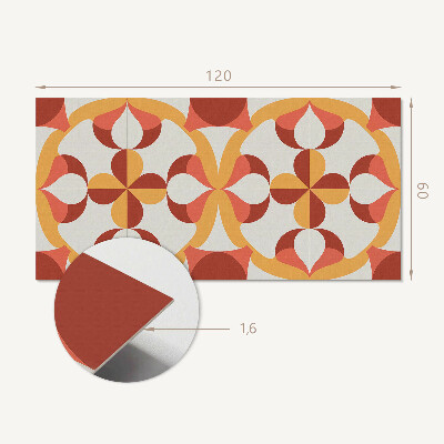 Obdélníkový obkladový panel Nowoczesny motyw geometryczny