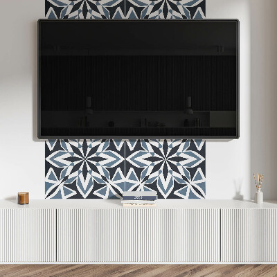 Obdélníkový nástěnný panel Symetryczne kształty w geometrii