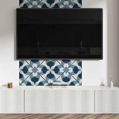 Obdélníkový panel na zeď Abstrakcyjna geometria w nowoczesnym stylu