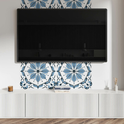 Obdélníkový nástěnný panel Kwiatowy motyw z subtelnymi detalami