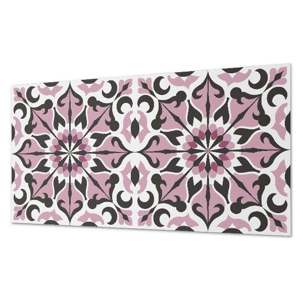 Obdélníkový nástěnný panel Roślinna symetria w eleganckim stylu