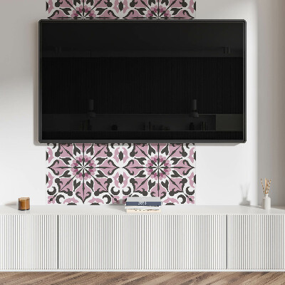 Obdélníkový nástěnný panel Roślinna symetria w eleganckim stylu