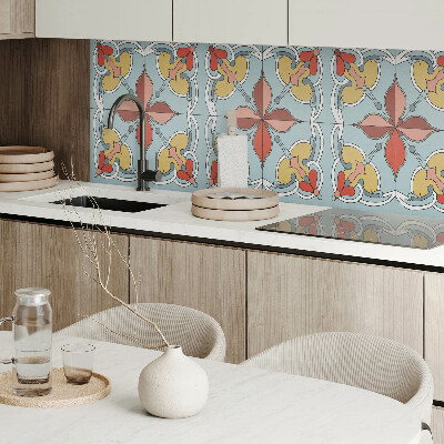 Obdélníkový obkladový panel Kwiatowy motyw z subtelnymi akcentami