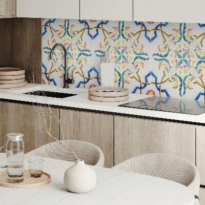 Obdélníkový obkladový panel Roślinne ornamenty w eleganckim stylu