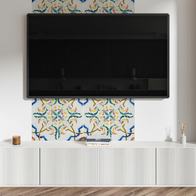 Obdélníkový obkladový panel Roślinne ornamenty w eleganckim stylu