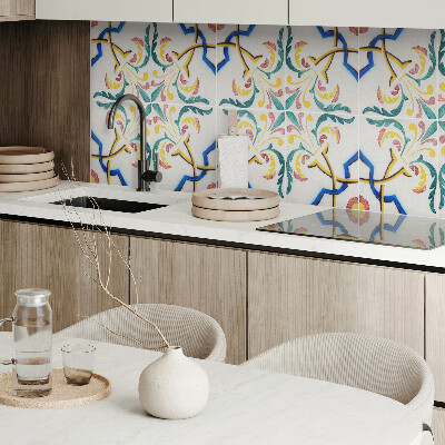 Obdélníkový obkladový panel Roślinne ornamenty w eleganckim stylu