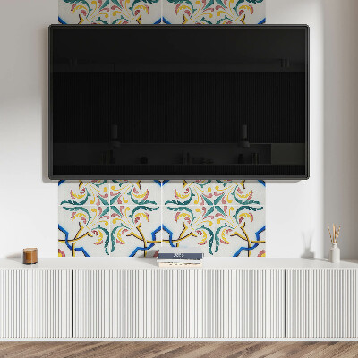 Obdélníkový obkladový panel Roślinne ornamenty w eleganckim stylu