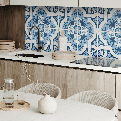 Obdélníkový nástěnný panel Kaflowe ornamenty w stylu klasycznym