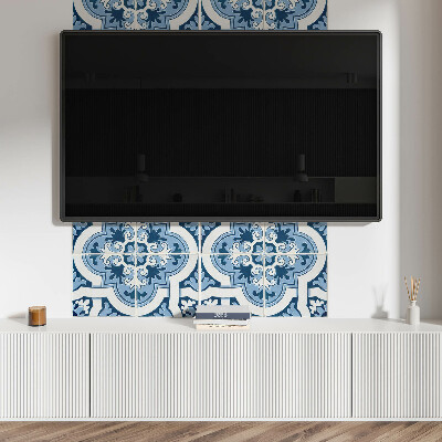 Obdélníkový nástěnný panel Kaflowe ornamenty w stylu klasycznym