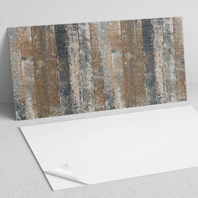 Obdélníkový nástěnný panel Naturalne deski w minimalistycznym designie