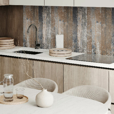 Obdélníkový nástěnný panel Naturalne deski w minimalistycznym designie