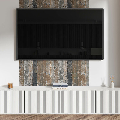 Obdélníkový nástěnný panel Naturalne deski w minimalistycznym designie