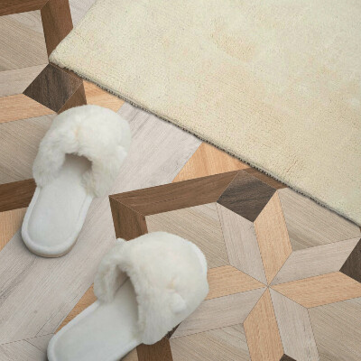 Obdélníkový panel na zeď Kształty w geometrycznym kwadracie