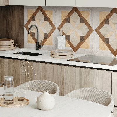 Obdélníkový panel na zeď Kształty w geometrycznym kwadracie