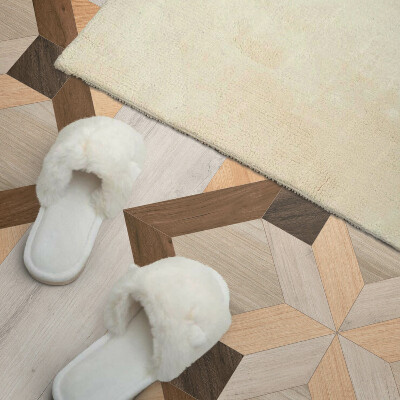 Obdélníkový panel na zeď Kształty w geometrycznym kwadracie