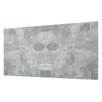 Obdélníkový obkladový panel Heksagonalna mozaika w stylu geometrycznym