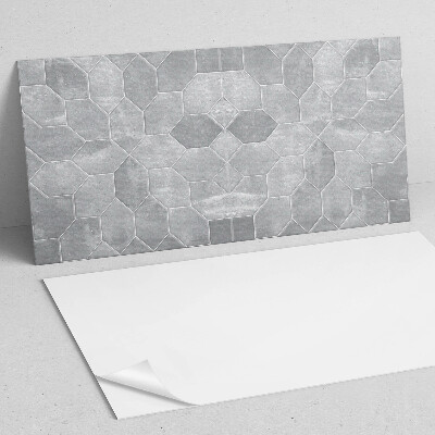 Obdélníkový obkladový panel Heksagonalna mozaika w stylu geometrycznym