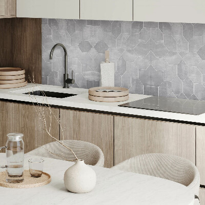 Obdélníkový obkladový panel Heksagonalna mozaika w stylu geometrycznym