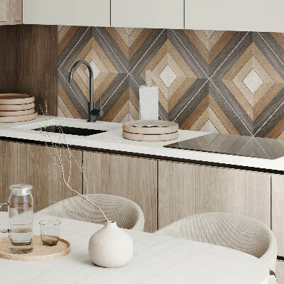 Obdélníkový obkladový panel Geometryczne romby w stylu nowoczesnym