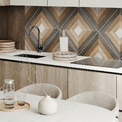 Obdélníkový obkladový panel Geometryczne romby w stylu nowoczesnym