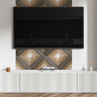 Obdélníkový obkladový panel Geometryczne romby w stylu nowoczesnym