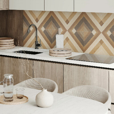 Obdélníkový nástěnný panel Kratkowy motyw geometryczny