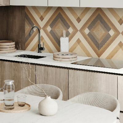 Obdélníkový nástěnný panel Kratkowy motyw geometryczny