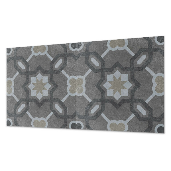 Obdélníkový obkladový panel Wzór kafli w stylu geometrycznym