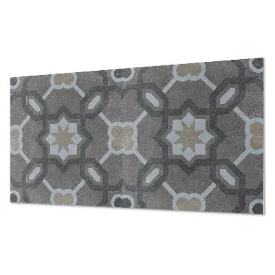 Obdélníkový obkladový panel Wzór kafli w stylu geometrycznym