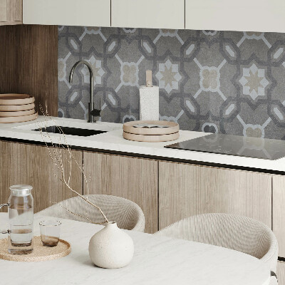 Obdélníkový obkladový panel Wzór kafli w stylu geometrycznym
