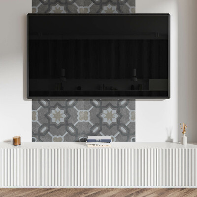 Obdélníkový obkladový panel Wzór kafli w stylu geometrycznym