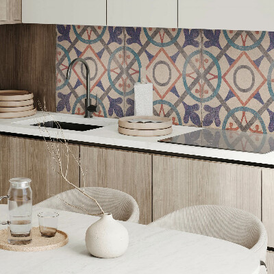 Obdélníkový nástěnný panel Kolekcja geometryczna z okręgami