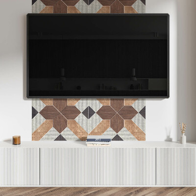 Obdélníkový panel na zeď Geometria w nowoczesnym wydaniu